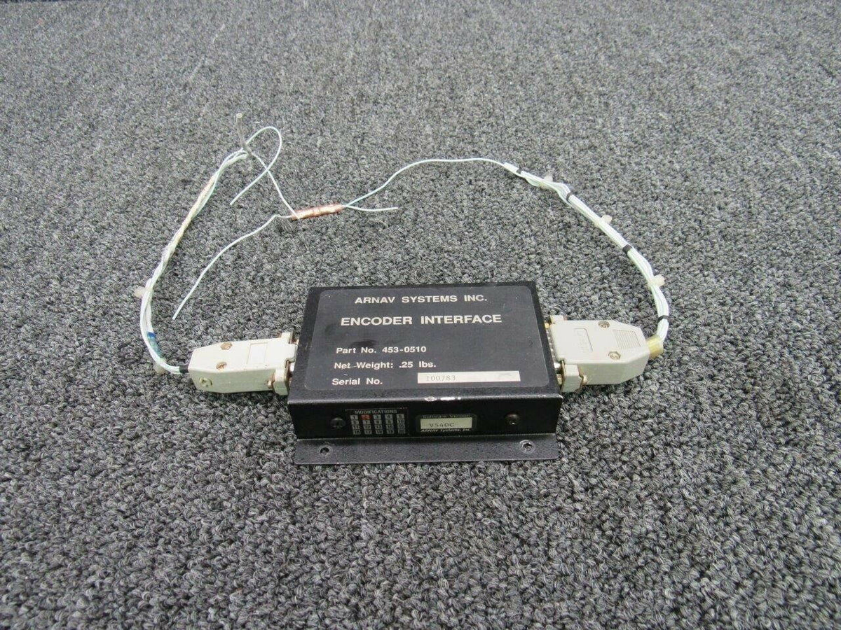 453-0510 Piper PA24-250 Arnav Systems Inc Encoder Interface w/ Mod (Volts: 14) BAS Part Sales | Airplane Parts