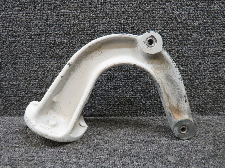 0843538-1 Cessna 320B Middle Nose Gear Door Hinge (Worn Paint) (Broken Rivets)