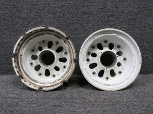 3-1357-1 BF Goodrich 18-5.5 Wheel Assembly (Worn)