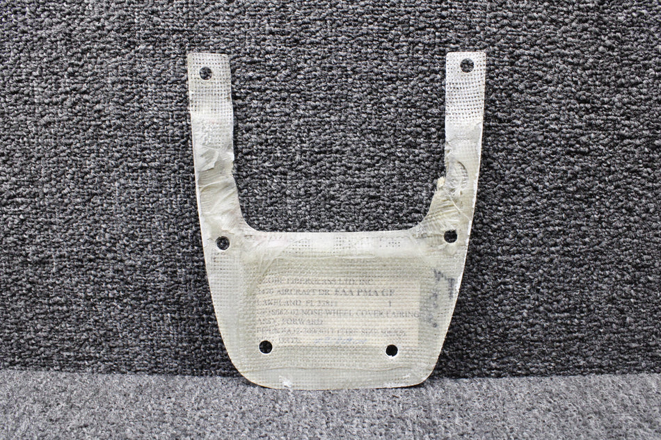GF38682-02 Globe Fiberglass Nose Wheel Fairing Cover Forward (Cracked)