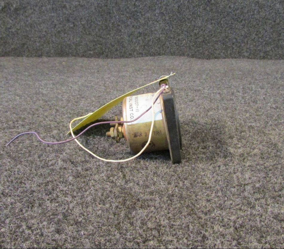 A-1157-11 Hickok Electrical Propeller Ammeter Indicator (27V)