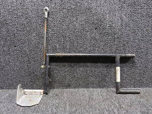 6B9-1R Zenith CH-601 XLB Co-Pilot Rudder Pedal Assy (Missing Brake Pedal, Rust)