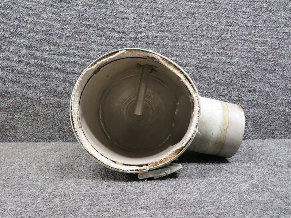 95-554038-9 Beechcraft 55 Heater Plenum with Thermostat and Clamp
