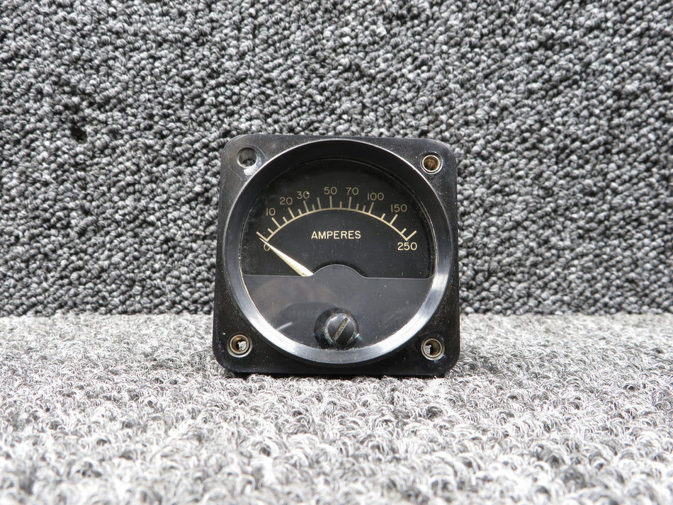 51050 (Alt: 550-565) Rosemount 34G Ammeter Indicator (Slight Hazing to Glass)