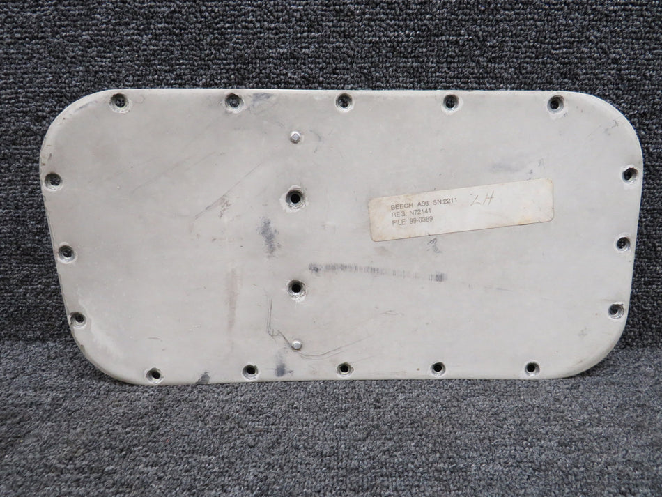 95-110041-61 Beechcraft A36 Fuel Cell Access Door Assembly LH (Worn)