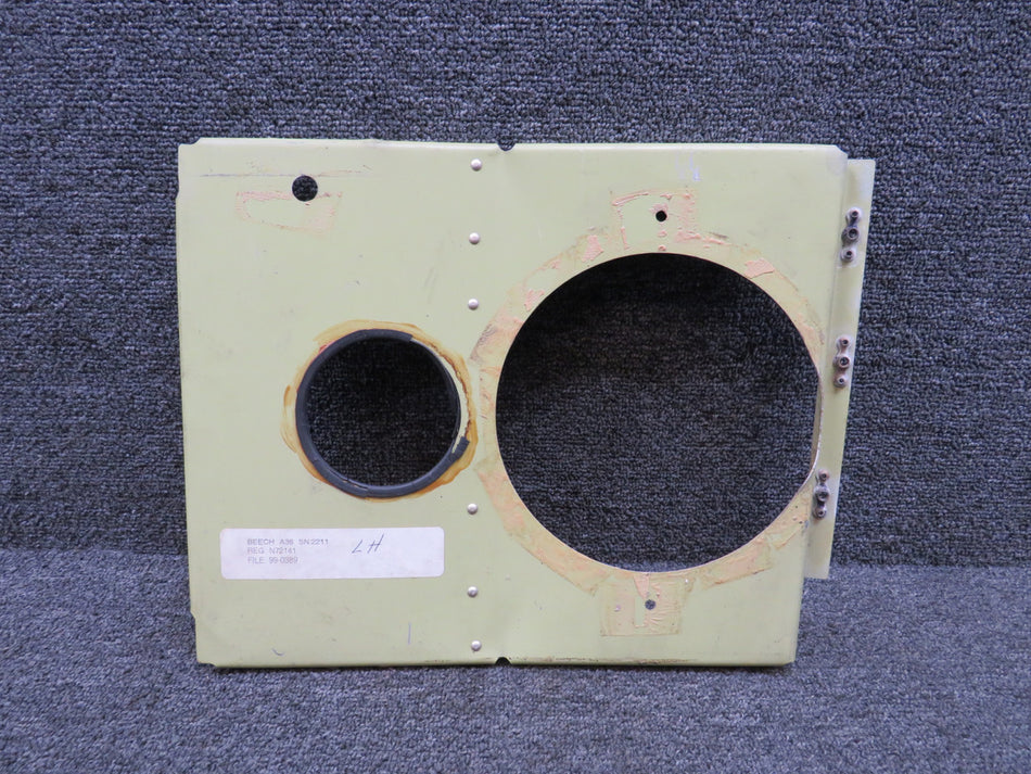 000-110155-3 Beechcraft A36 Inboard Fuel Cell Liner LH (Worn)