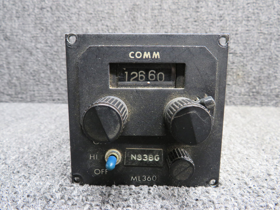 501-050-003 Bertea ML360 Nav, Comm Transceiver (Some Wear)