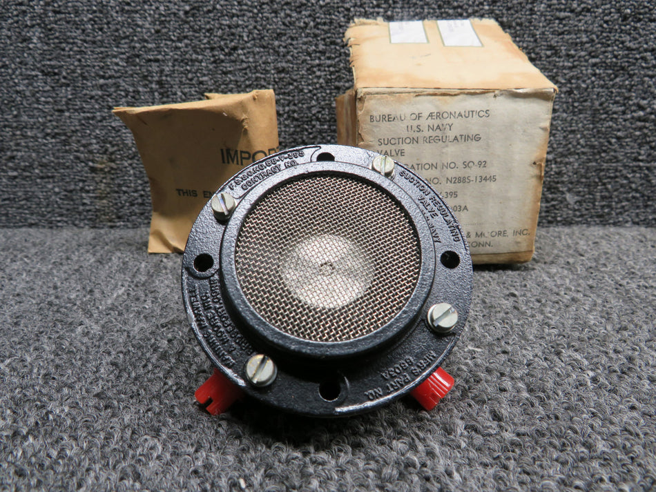 6803A Manning Maxwell & Moore Suction Regulating Valve Assembly (NOS)