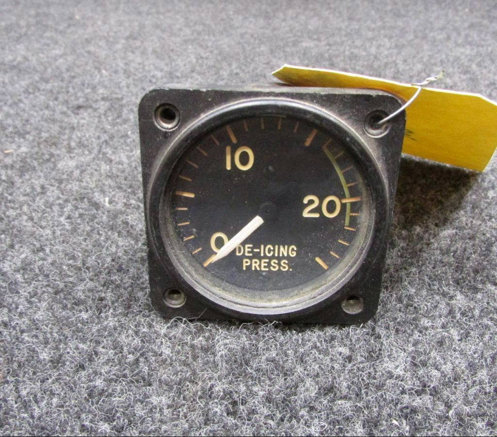 D-115 Northern Engraving De-icing Pressure Indicator BAS Part Sales | Airplane Parts