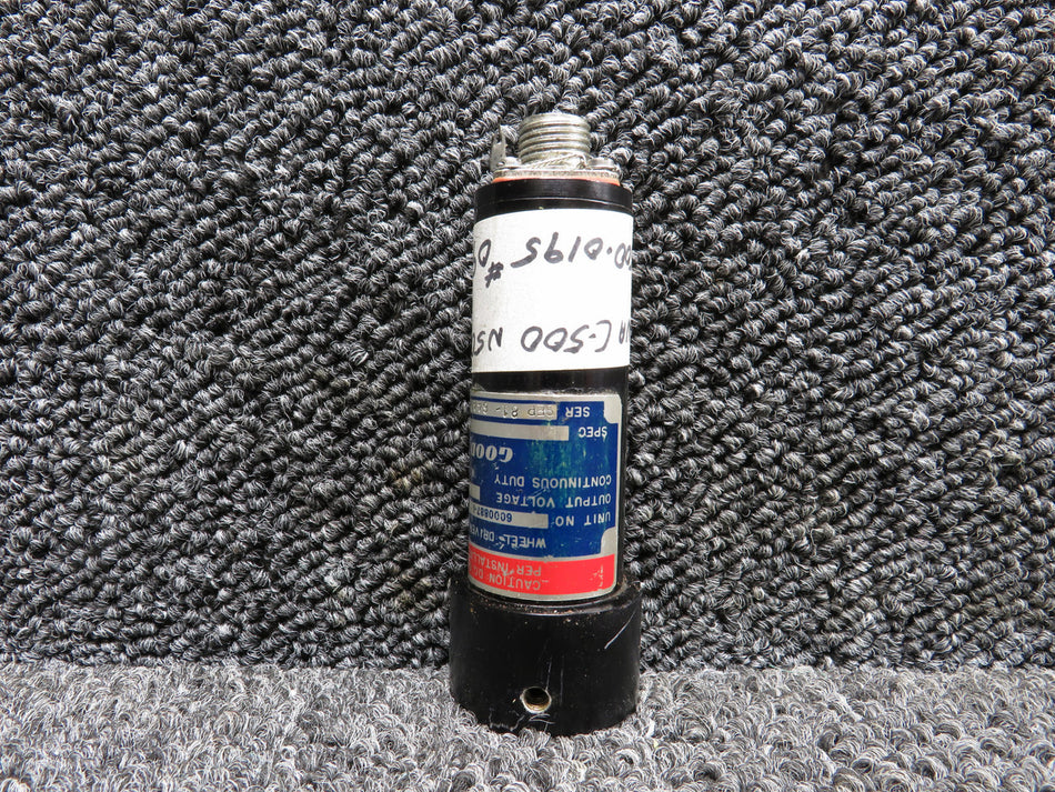 6000887-1 Goodyear Skid Control Wheel Driven Unit (Volts: 20.8, RPM: 1000)