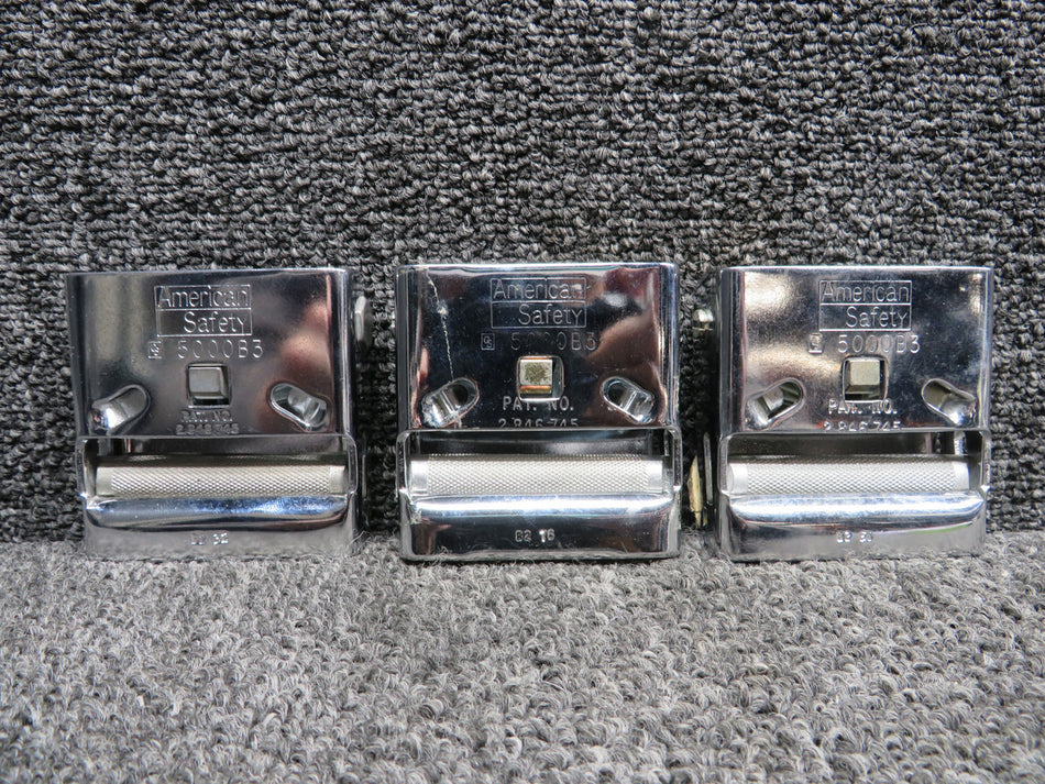 5000B3 American Safety Seatbelt Buckle Set of 3