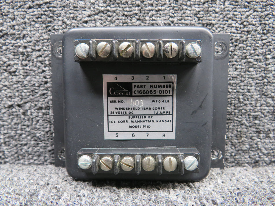 C166065-0101 Ice Corp 911D Windshield Temperature Controller (Volts: 28)