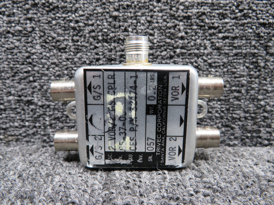 85-37-05 Trivec Dual Navigation, Glideslope Antenna Coupler