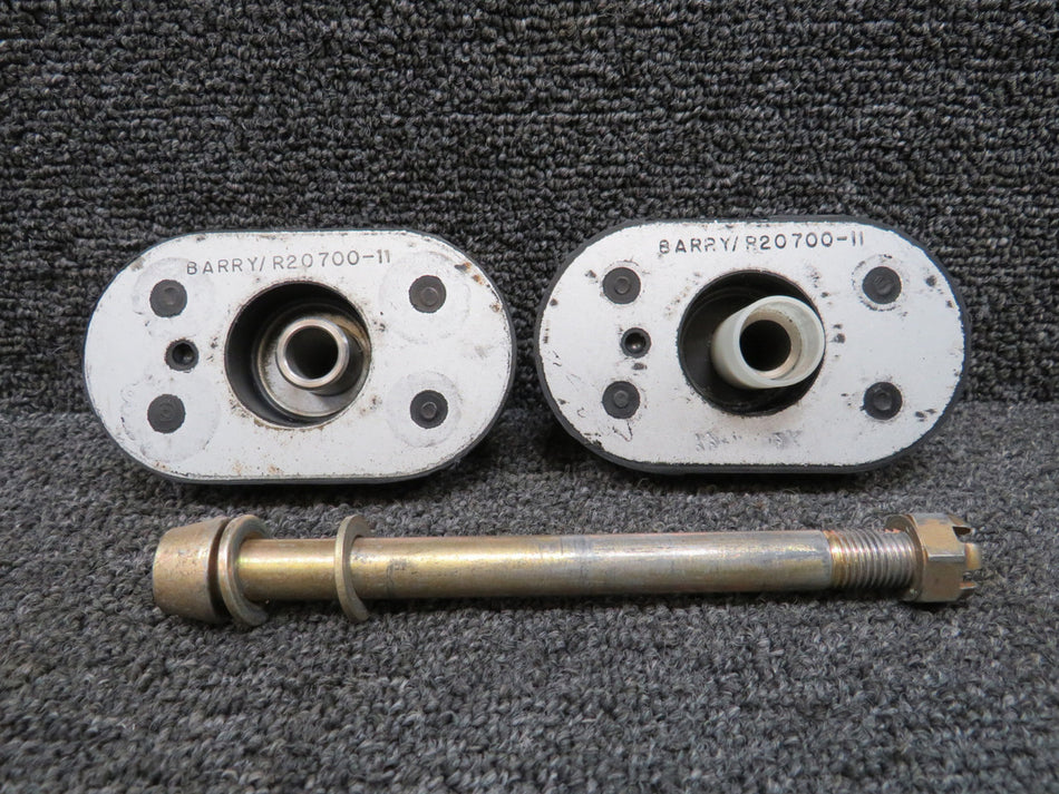 R20700-11 Barry Controls Engine Mount Vibration Isolator with Bolt (Worn Edge)