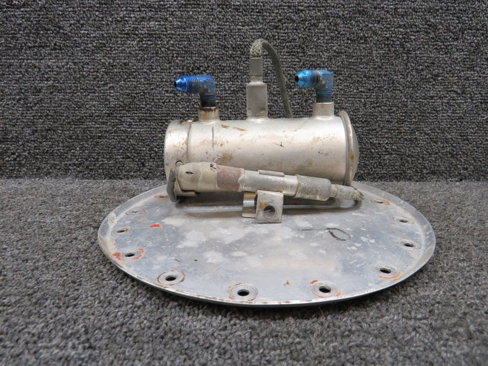 574A Bendix Electric Fuel Pump Assembly with Panel (Minor Overall Wear)