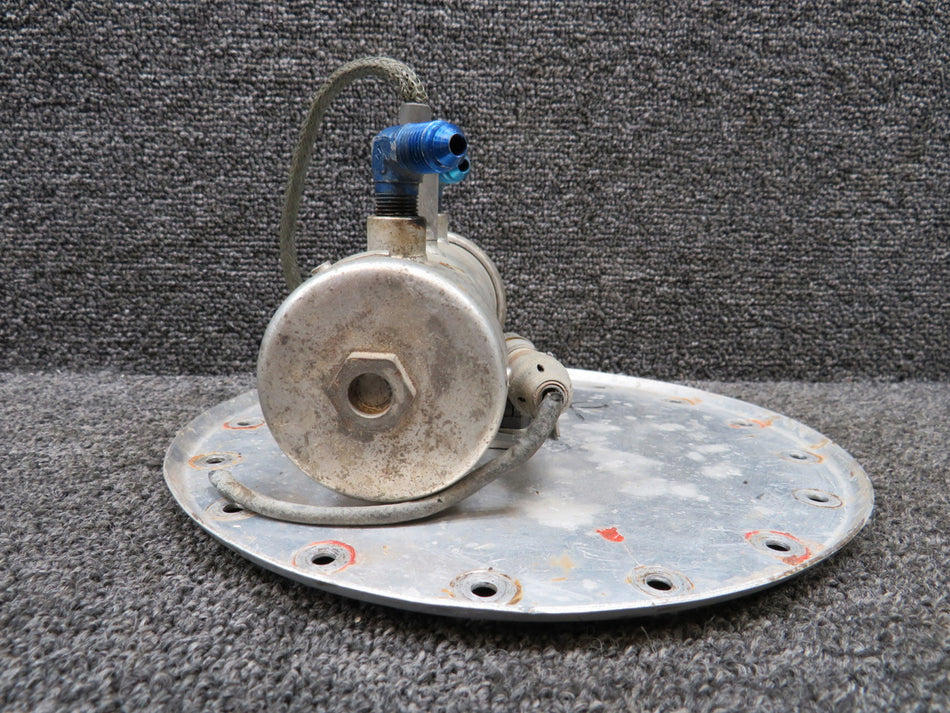 574A Bendix Electric Fuel Pump Assembly with Panel (Minor Overall Wear)