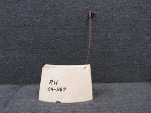 002-410025-14 Beechcraft 36 Cowl Flap Assembly RH with Rod (Damaged)