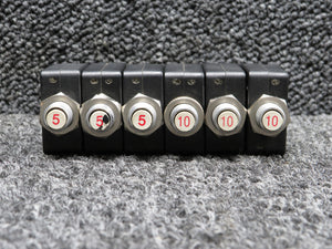 W58-XB1A4A Potter and Brumfield Thermal Circuit Breakers (Amps 5,10)
