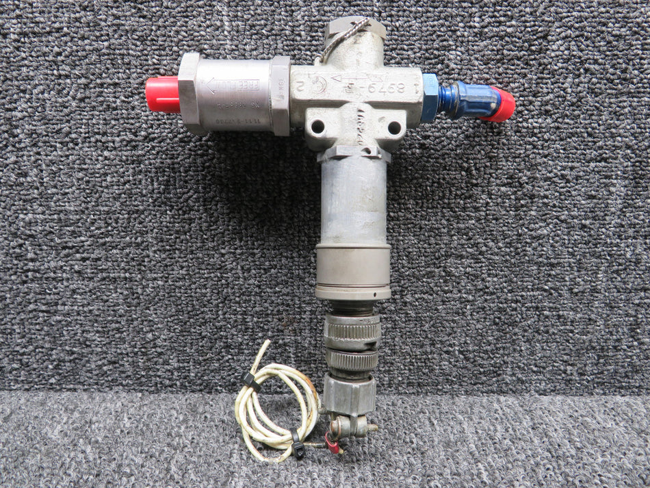 AV2B1371, 1111-517700 Cessna 210 Fuel Check Valve Solenoid Assembly