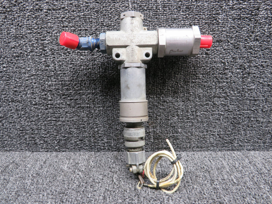 AV2B1371, 1111-517700 Cessna 210 Fuel Check Valve Solenoid Assembly