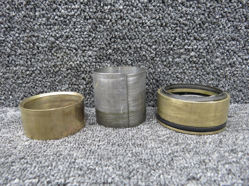 0841200-14, 0841200-18 Cessna 210 Ring Pack Support, Lock Ring and Bearing