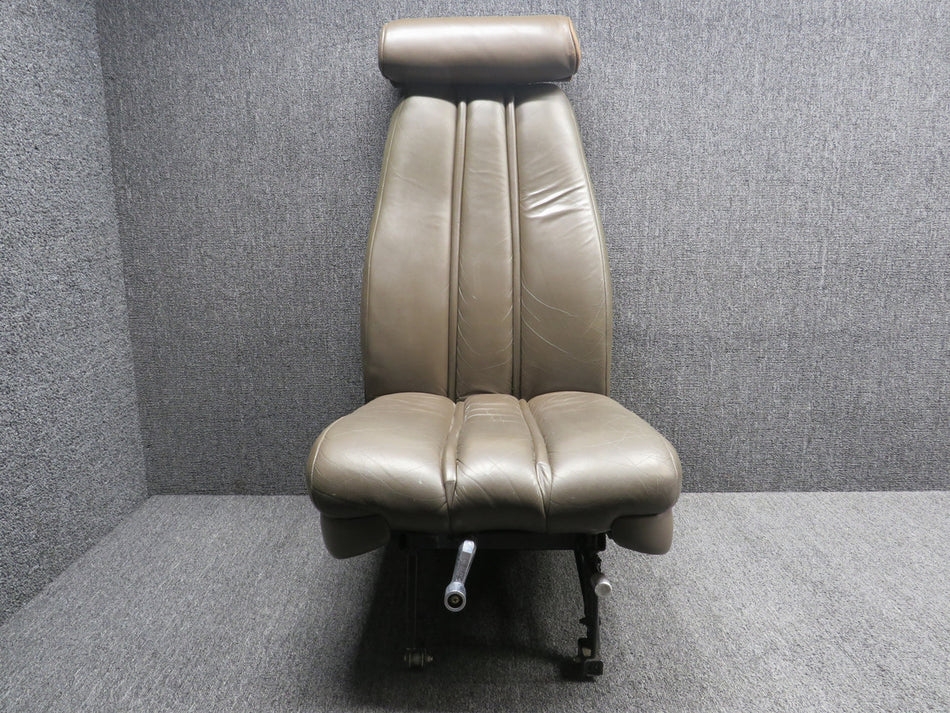 1214183-2 Cessna T210R Vertical Adjust Middle Seat Assembly RH (Rails: 8.5")