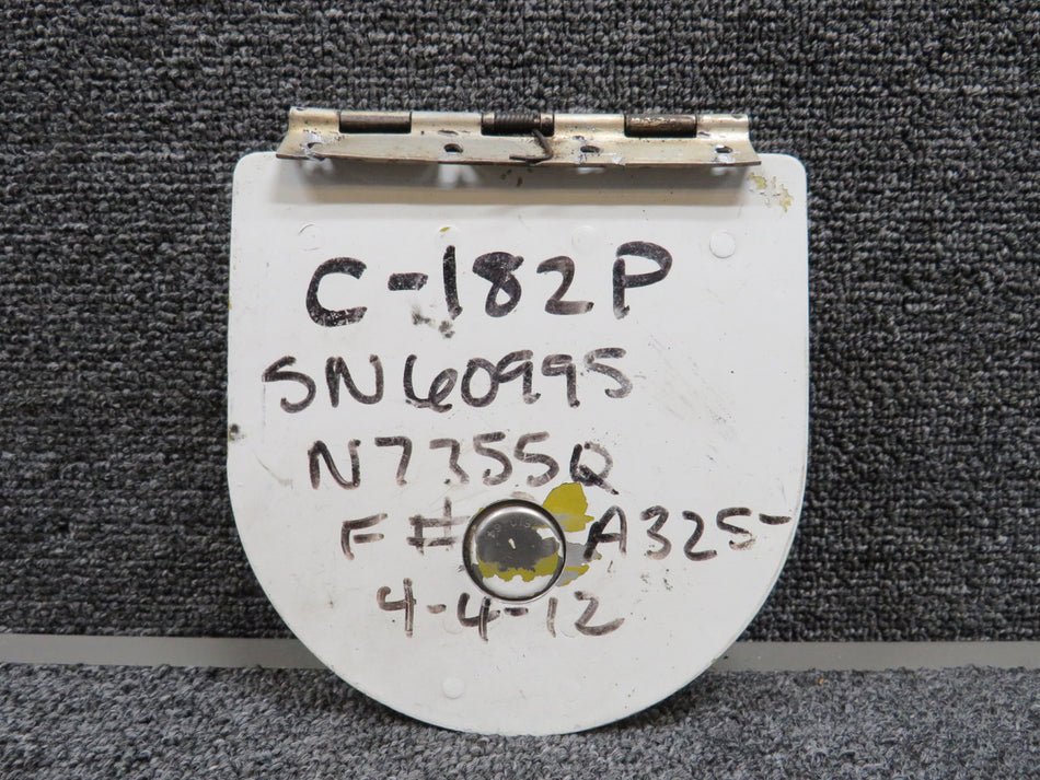 0752624-8 (Use: 0552173-25) Cessna 182P Cowl Access Door (Worn)