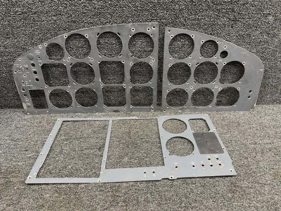 5114142-31, 5114154-2 Cessna 421B Instrument Panel Set (Worn)