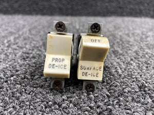 688-296, 688-297 Piper PA34-220T De-Ice Switch Set (Prop & Surface De-Ice)