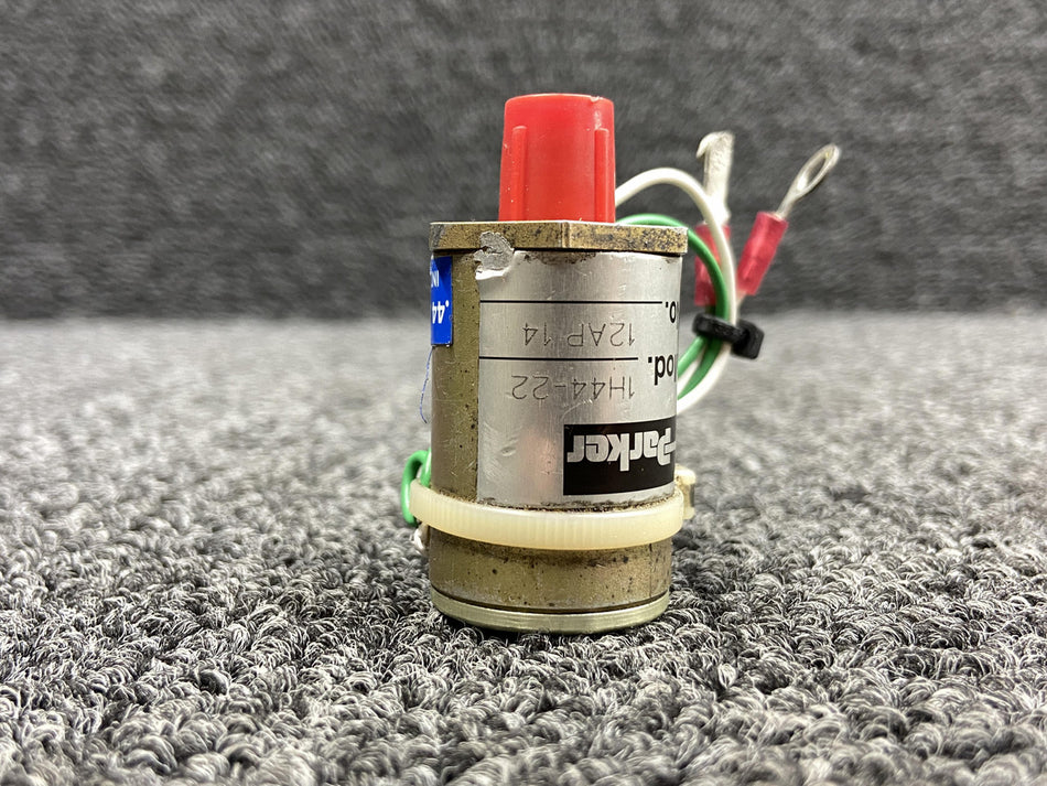 1H44-22 (Alt: 1E15-7) Parker Pneumatic De-Ice Solenoid (14V)