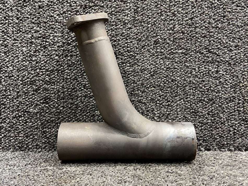 654263 Continental TSIO-360-KB Center Exhaust Riser RH (No Probe Hole)