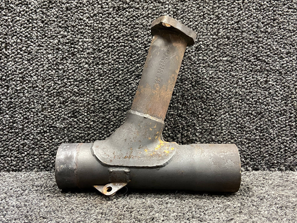643861-102 (Use: 654264) Continental TSIO-360-KB Aft Exhaust Riser LH (No Probe Hole)