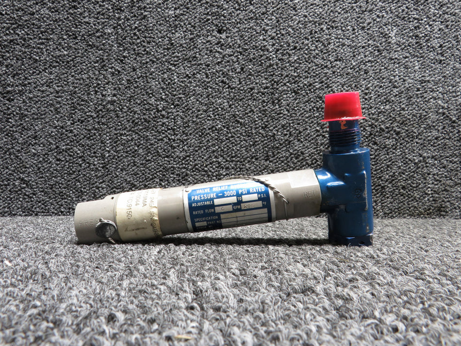1248 Pneu Draulics Hydraulic Pressure Relief Valve (3000 PSI)