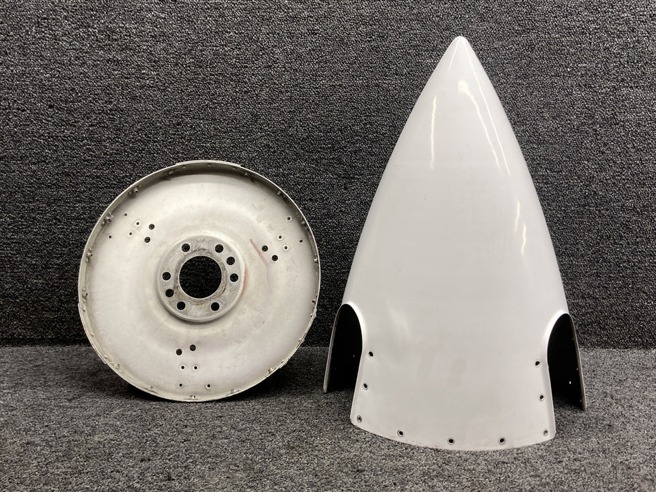 87294-802, D-4984 Piper PA34-220T Three Blade Propeller Spinner w Aft Bulkhead
