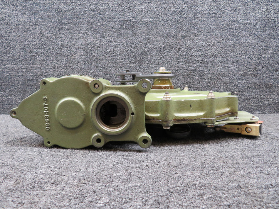 0843409-3-A Cessna 411 Main Gear Actuator Gear Box Assembly Minus Motor (Worn)
