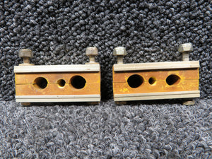 101-389050-3 Beech KA-300 Clamp Block Assembly Set of 2