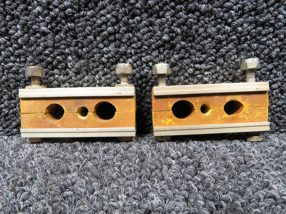 101-389050-3 Beech KA-300 Clamp Block Assembly Set of 2