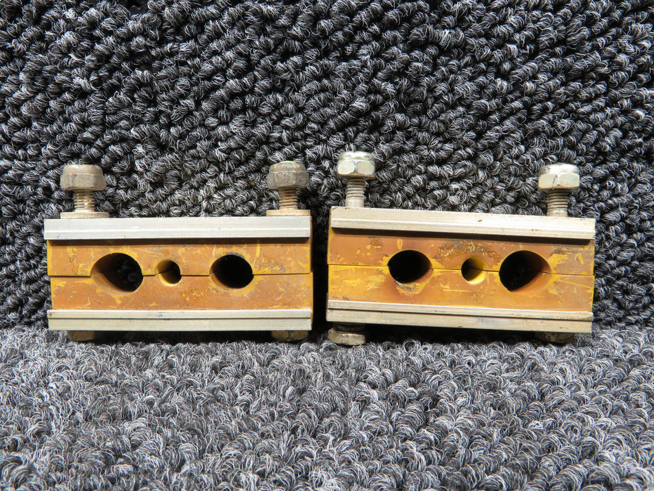 101-389050-3 Beech KA-300 Clamp Block Assembly Set of 2