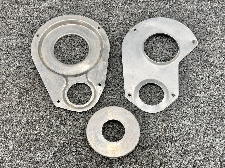 35433-000, 35432-000 Piper PA28-181 Steering Bungee Seal Plates RH