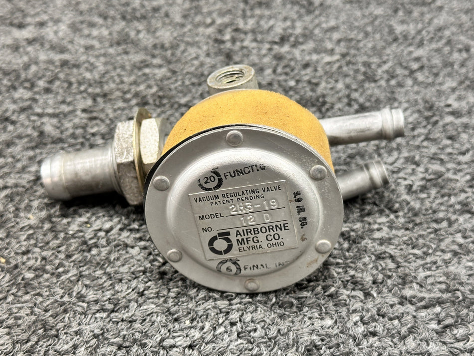 2H3-19 Airborne Vacuum Regulating Valve Assembly