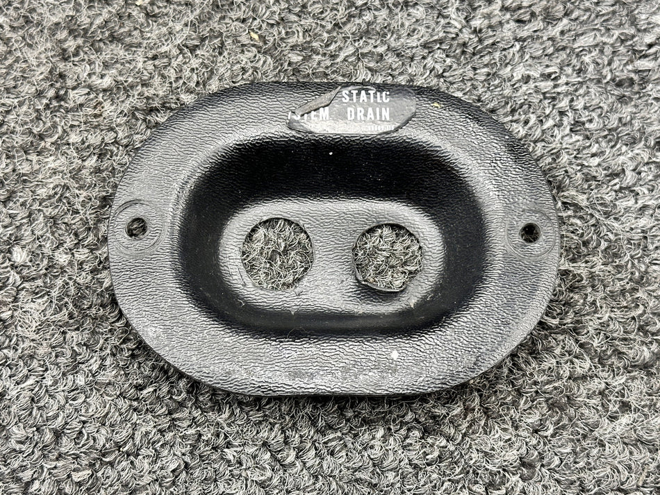 35507-002 Piper PA28-181 Static Drain Cover (2 Holes)