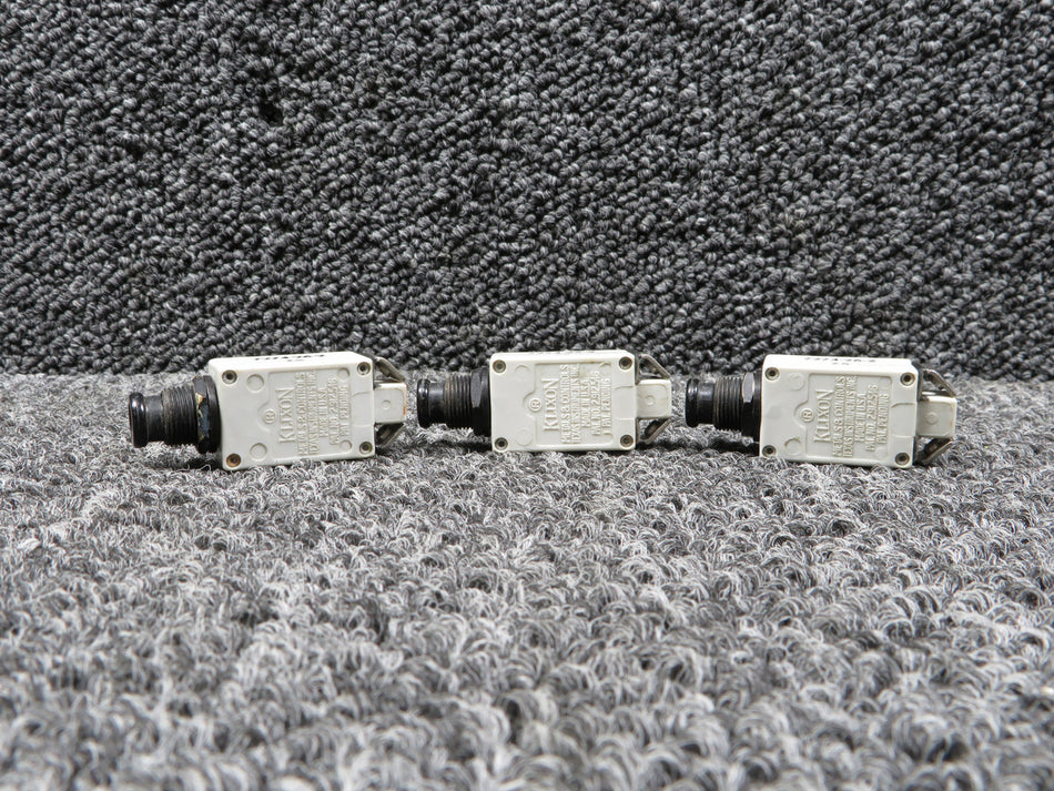 7274-26-2 Klixon Push Circuit Breaker (2 Amps)(Set of 3)