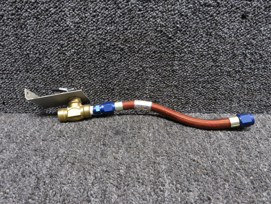 36001-6-0080 Hydraflow Oxygen Hose (Length: 7”) w CoPilot Static Air Drain Panel