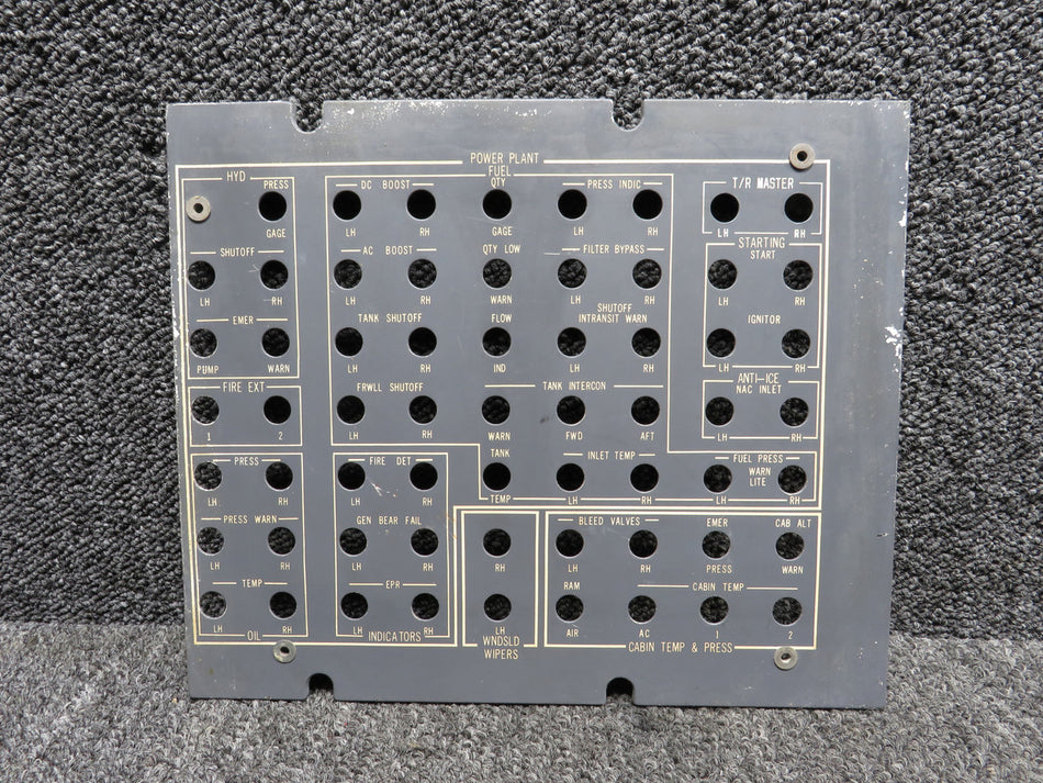 5883061-9 Aero Commander Power Plant Indicator Panel