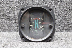 5812 Hickok Dual Cylinder Temperature Indicator with Probes and Harness (Hazy)