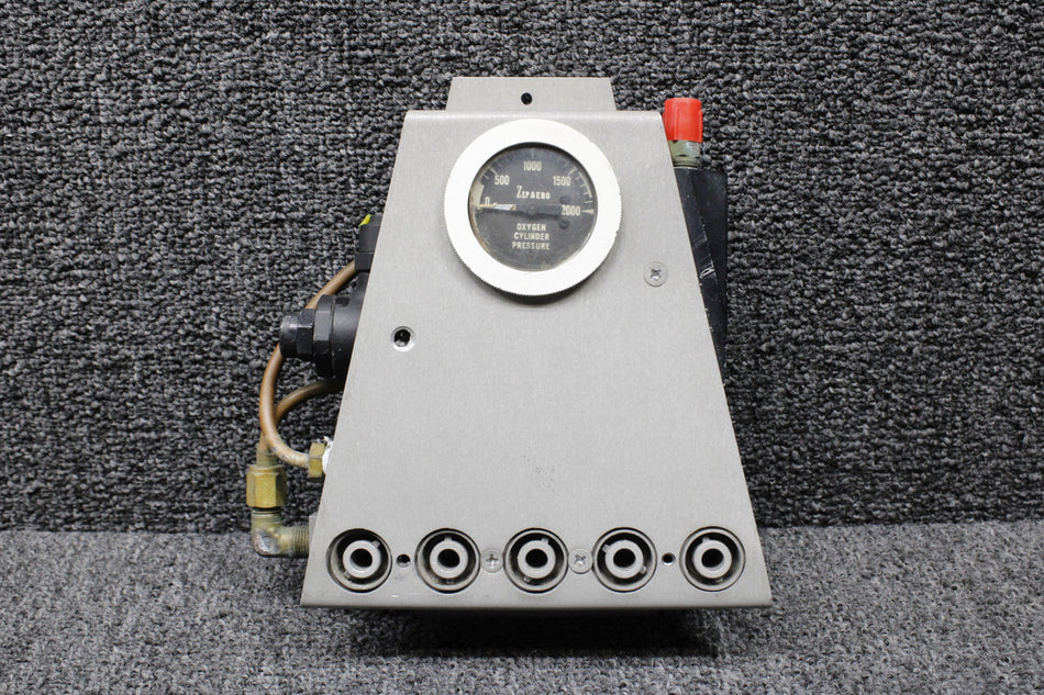A2000 Alar Automatic Continuous Flow Oxygen Regulator with Gauge