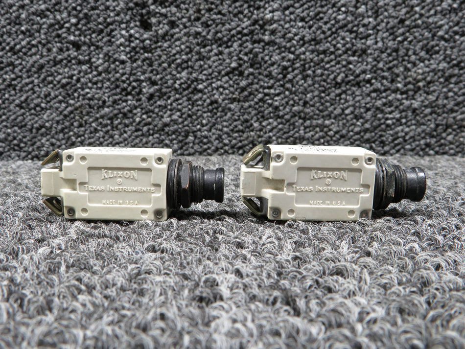 7277-2-1 Klixon Push Circuit Breaker (1 Amp)(Set of 2)