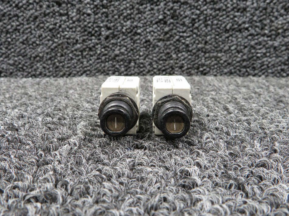 7277-2-1 Klixon Push Circuit Breaker (1 Amp)(Set of 2)