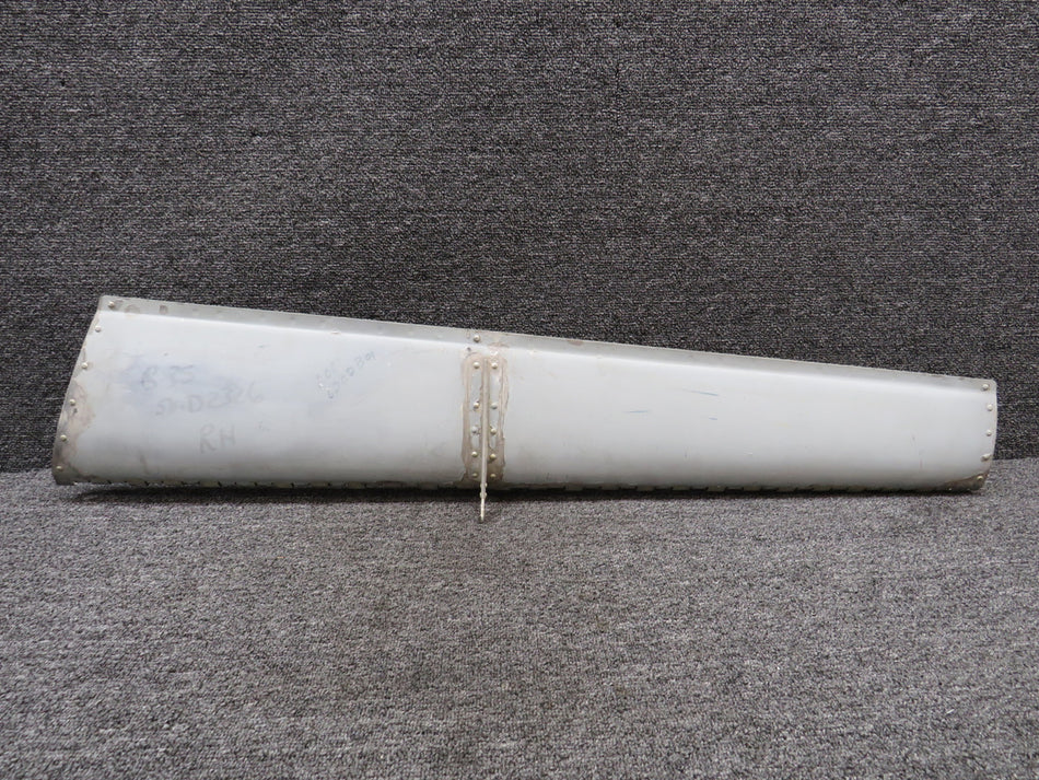 35-660040-53 Beechcraft B35 Elevator Trim Tab Assembly RH (Worn)