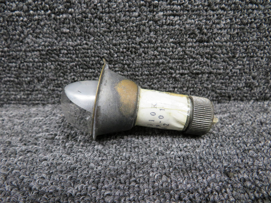 0823200-1 (Use: C622001-501) Cessna 310K Navigation Light LH (Minus Lens, Worn)
